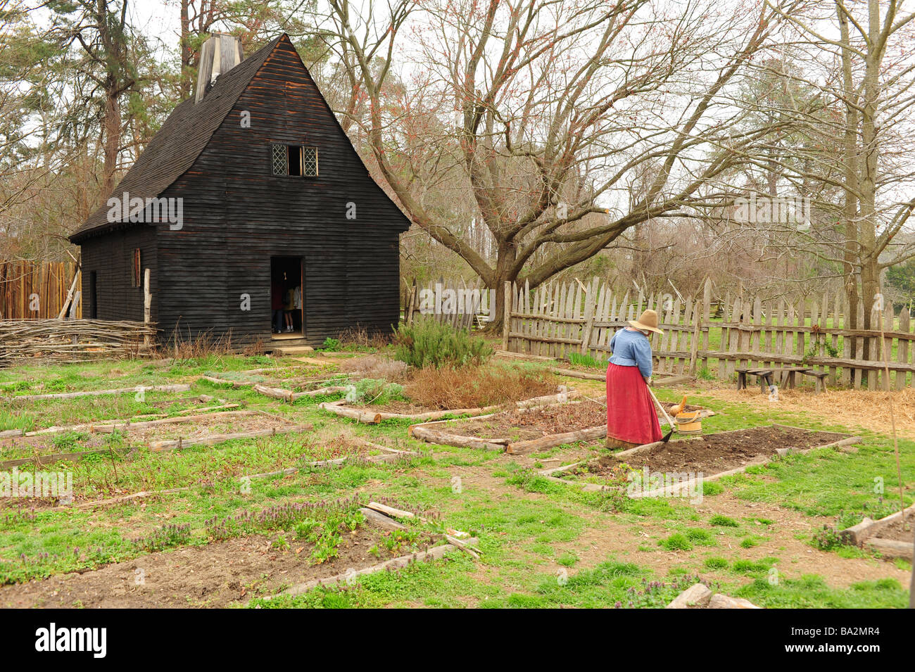 USA Maryland historic St Marys City MD first capitol colonial village