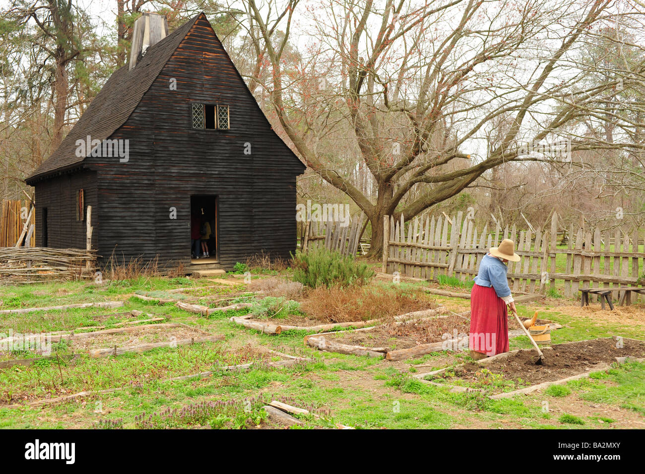 USA Maryland historic St Marys City MD first capitol colonial village