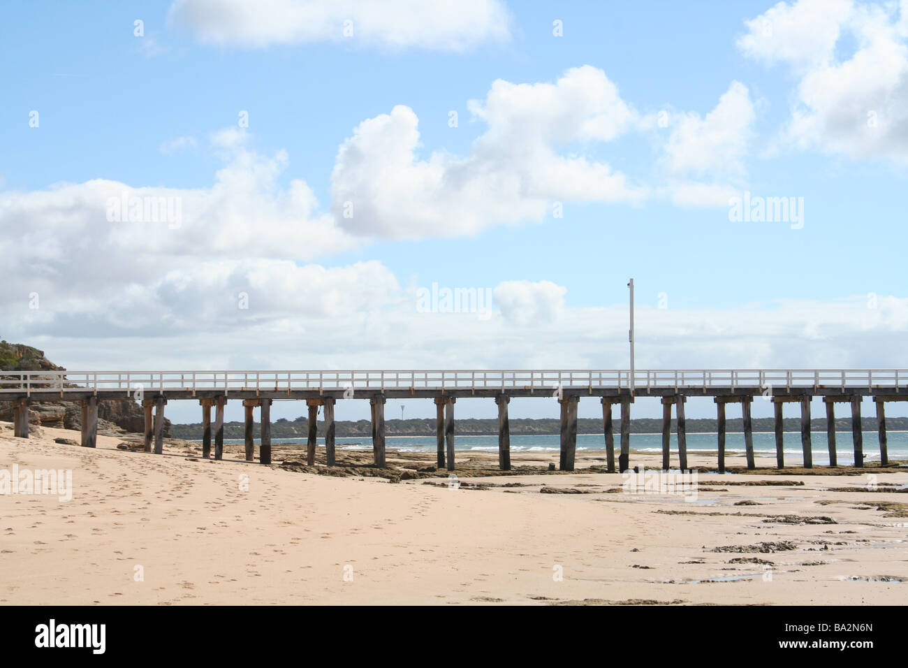 Bridge at Barwon Heads Stock Photo Alamy