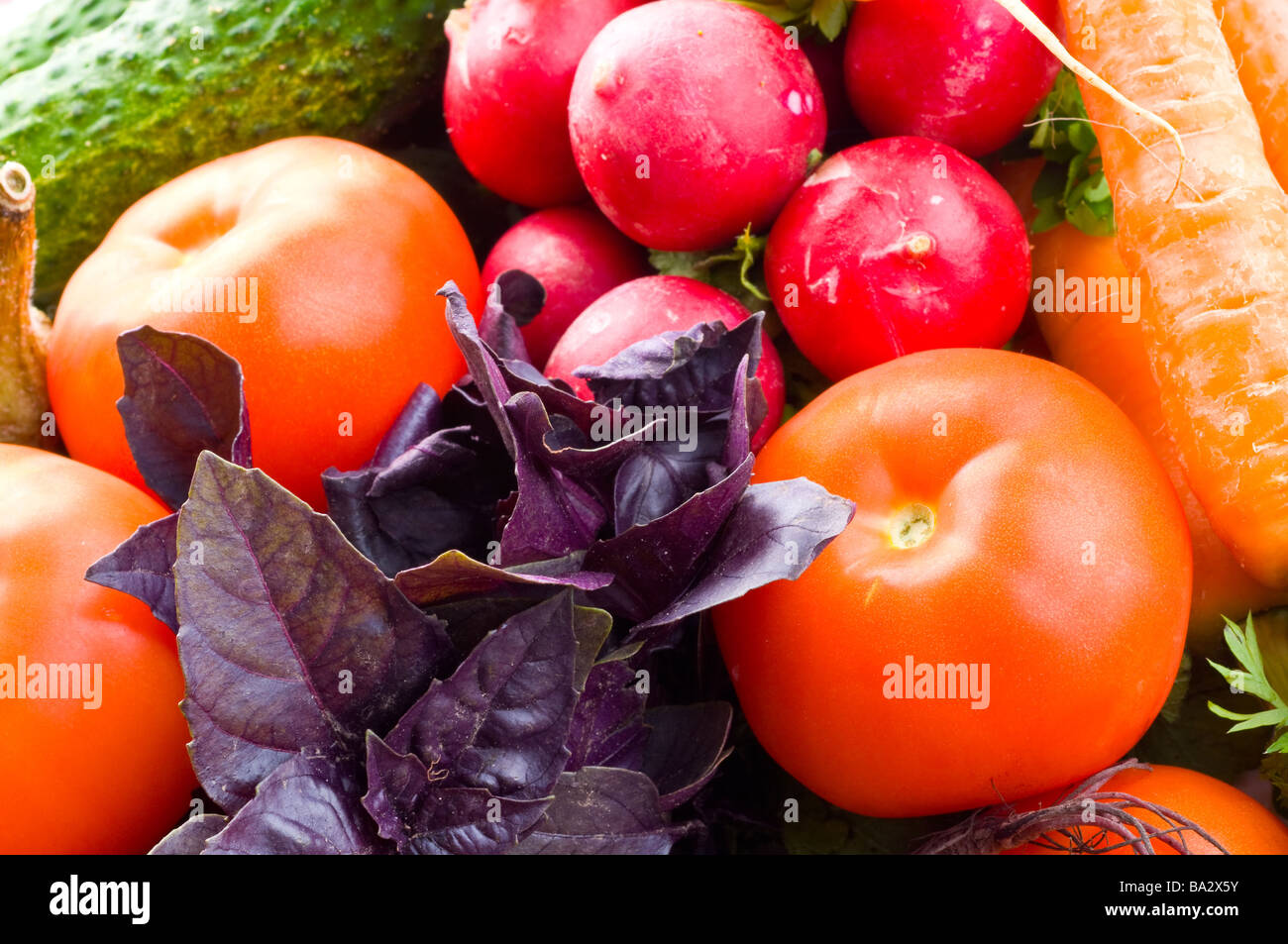 Assortment of fresh vegetables Stock Photo Alamy