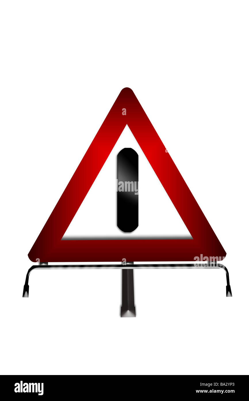 Computergraphics warningtriangle carbreakdown breakdown accessories