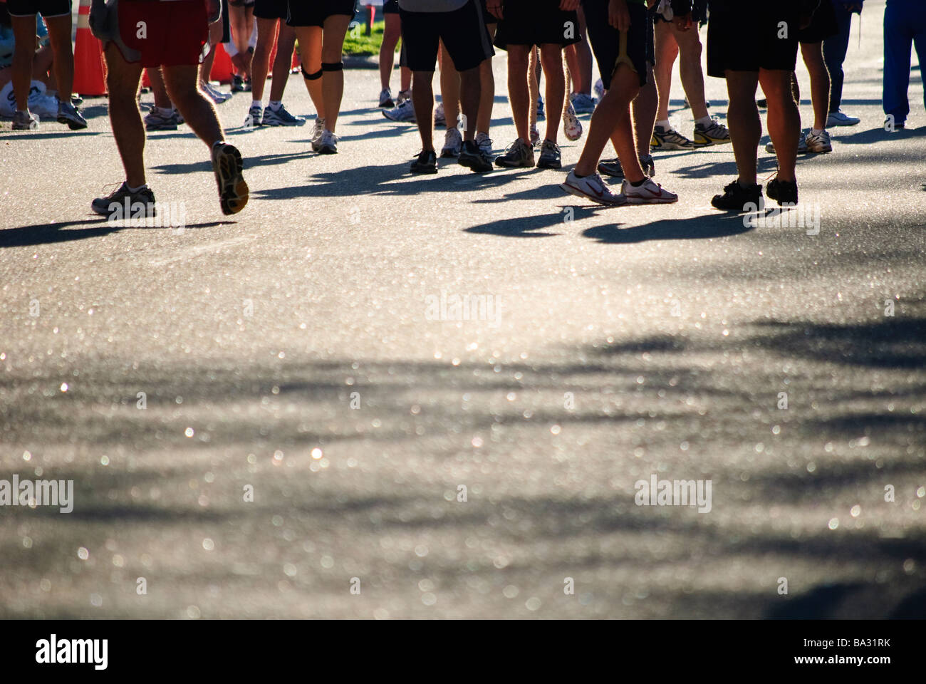 Runners legs silhouettes hires stock photography and images Alamy
