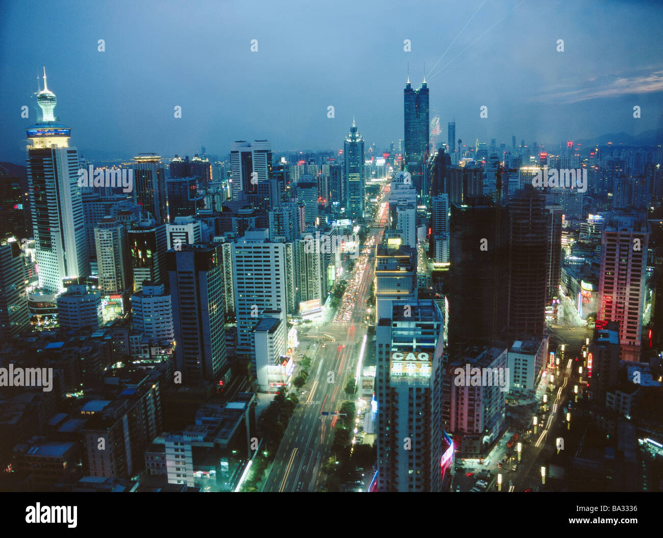 Shenzhen china golden business hi-res stock photography and images - Alamy