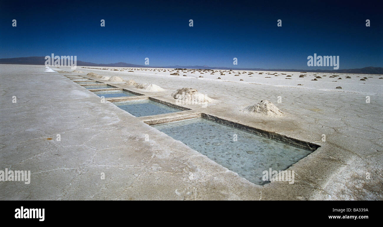 Argentina Quebrada de Humahuaca Atacama-Wüste salt-reduction Latin America South America province Jujuy Andes desert Atacama Stock Photo
