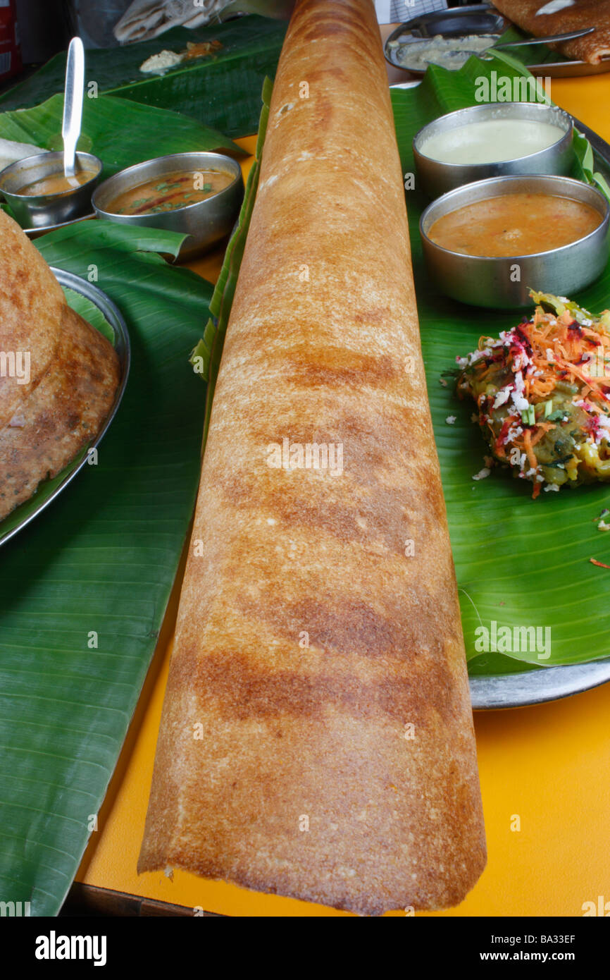 Ghee roast dosa hires stock photography and images Alamy