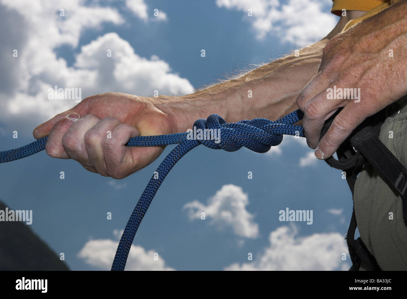 Bangaed Rope One bandage knots hi-res stock photography and images - Alamy