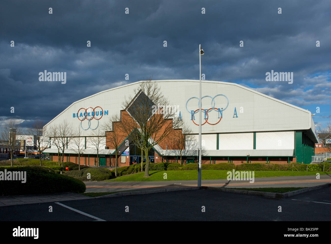 Blackburn Ice Skating Arena, Lancashire, England UK Stock Photo Alamy