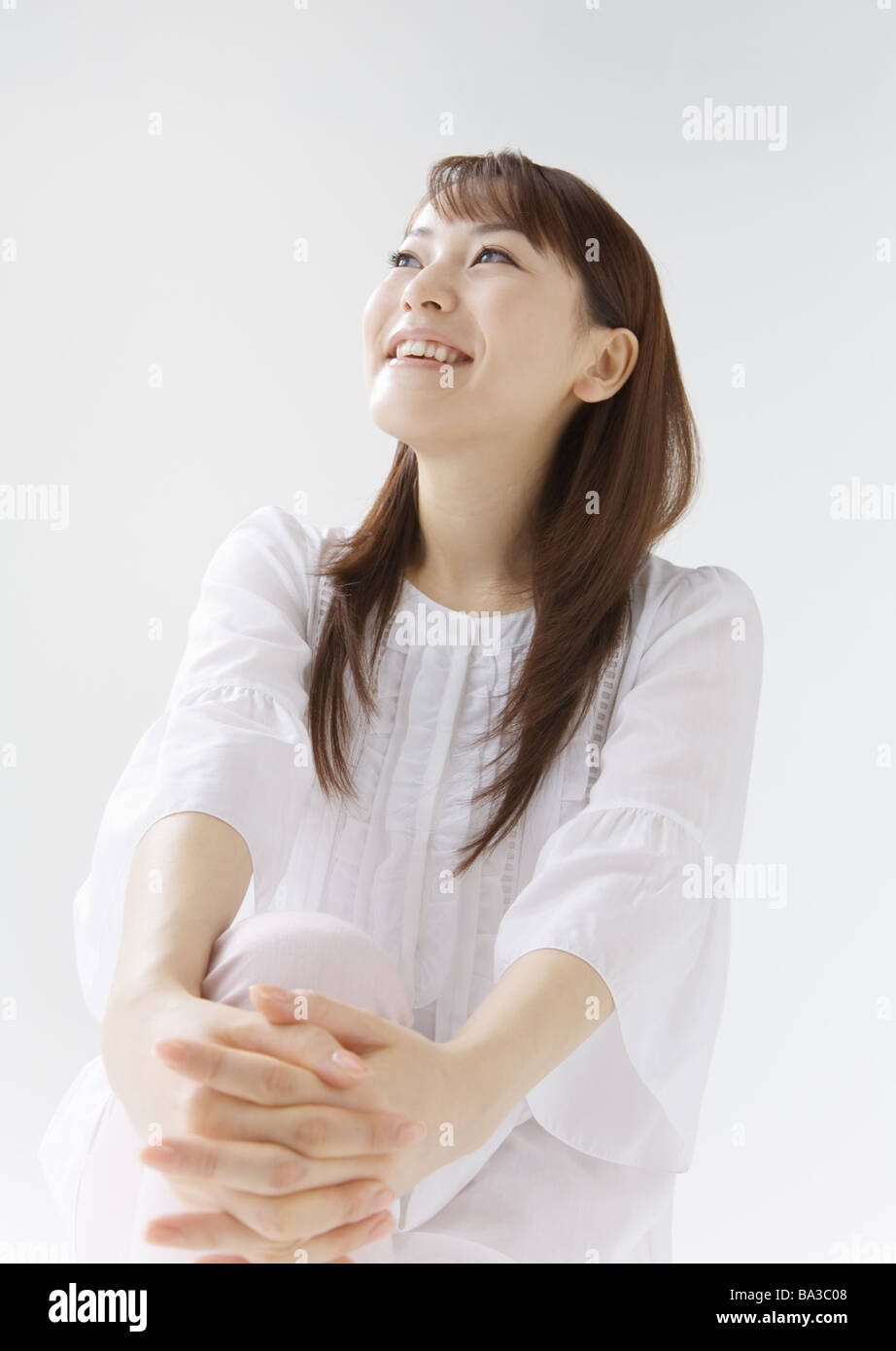 A smiling woman Stock Photo - Alamy