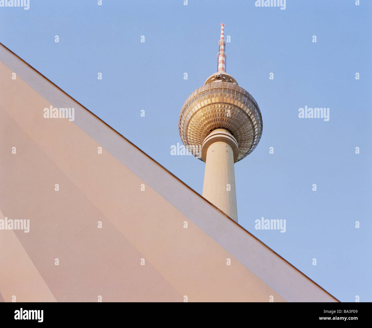 Germany Berlin Alexanderplace televisiontower detail series city