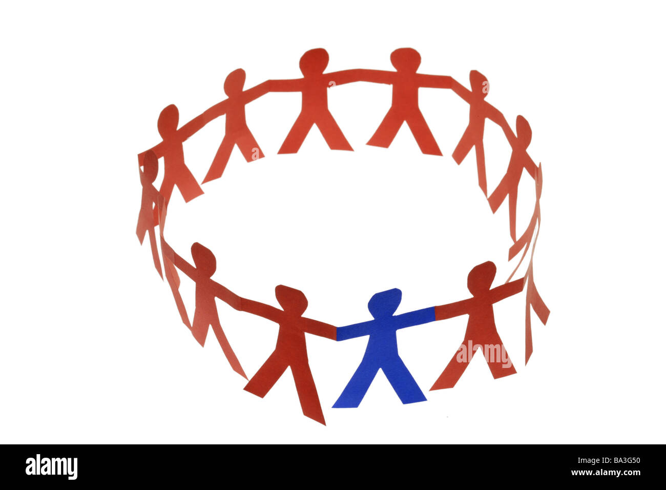 Page 5 Paper Doll Chain High Resolution Stock Photography And