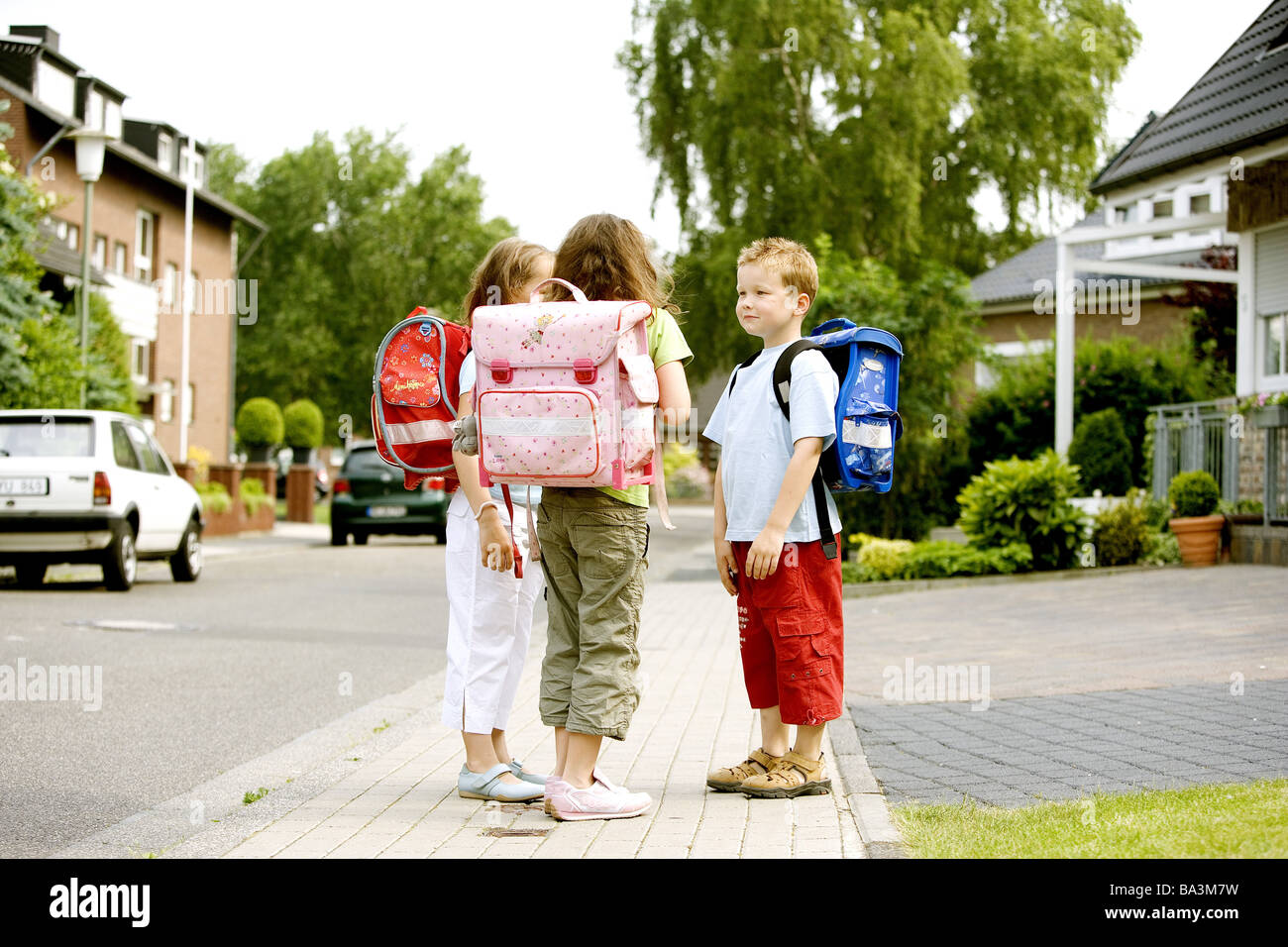 Girls boy school satchels school-way series get along people children ...