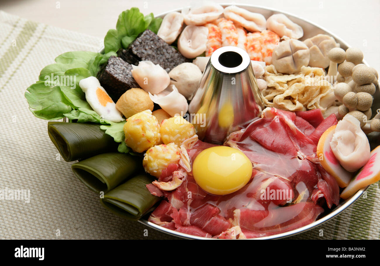 eten Verschrikkelijk vorm Chinese fondue Stock Photo - Alamy
