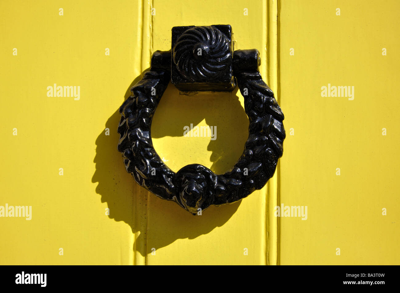 Door knocker, Sheet Street, Windsor, Berkshire, England, United Kingdom Stock Photo