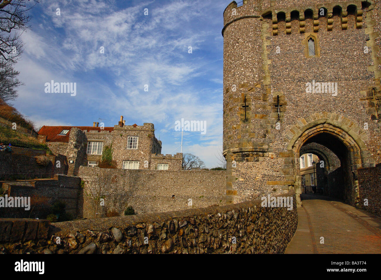 Lewis castle sussex Stock Photo