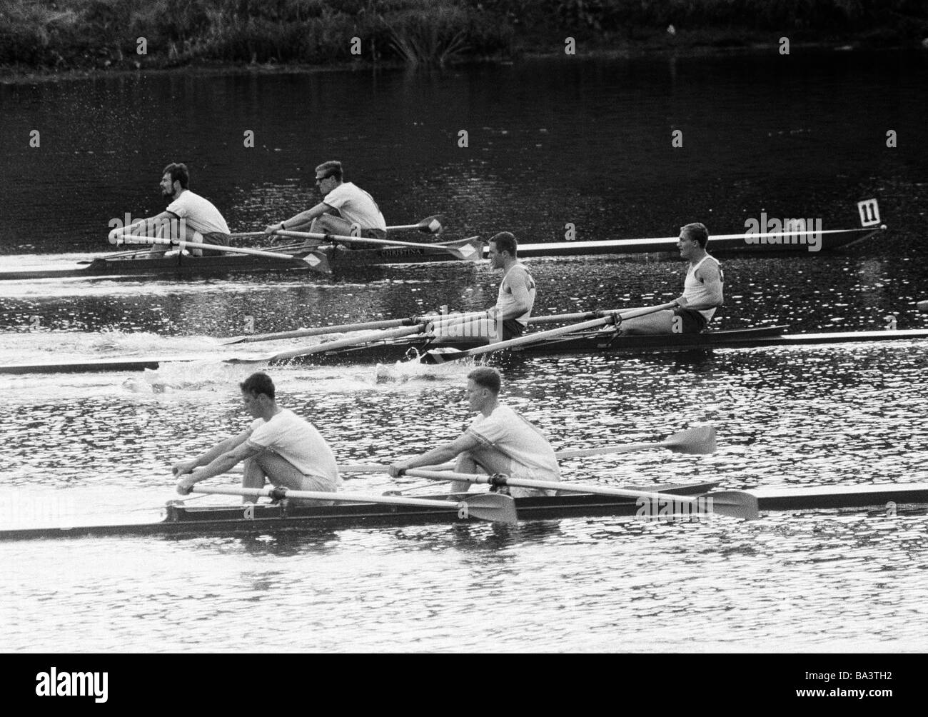 Black And White Men Rowing High Resolution Stock Photography and Images Alamy