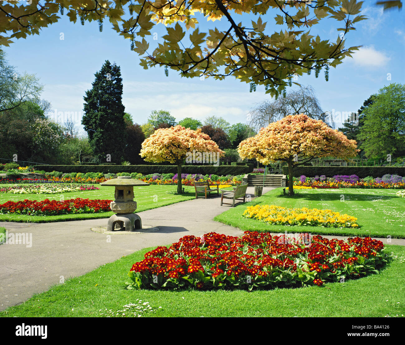 GB KENT FOLKESTONE KINGSNORTH GARDENS Stock Photo Alamy