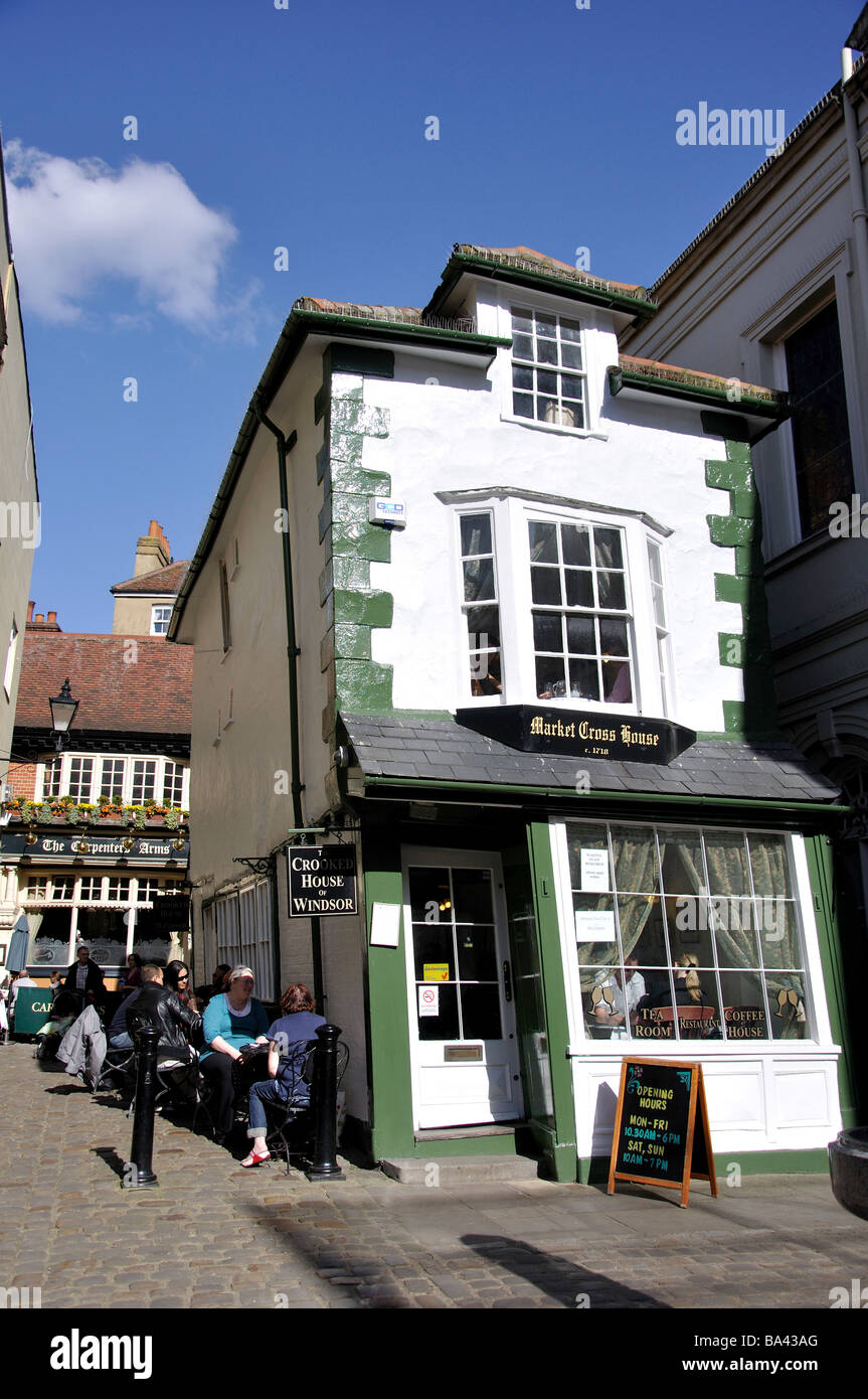 Market Cross House AD1687, High Street, Windsor, Berkshire, England