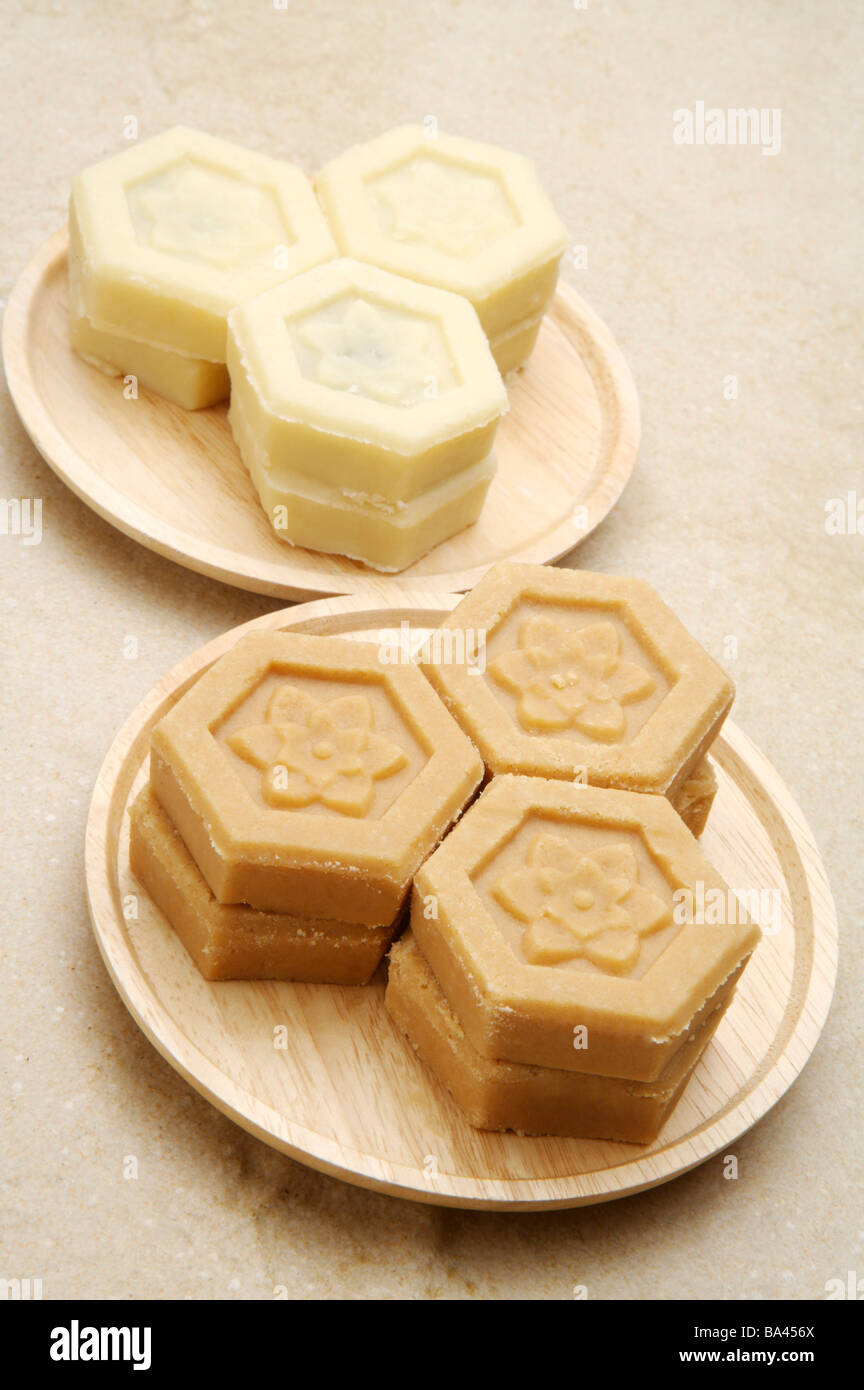 Mung bean cake Stock Photo Alamy