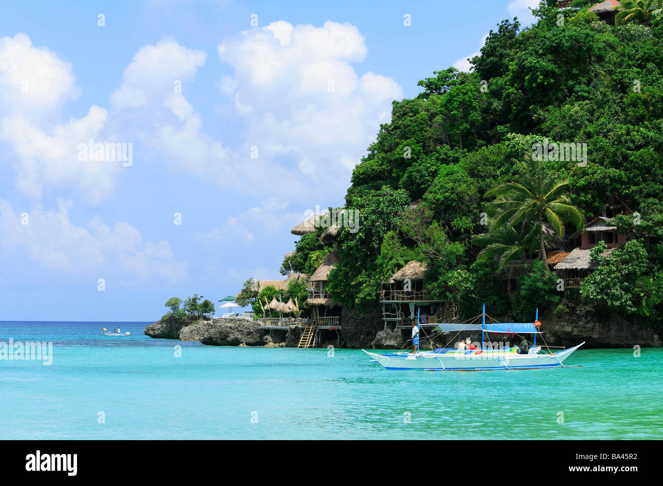 Boracay island in Philippines Stock Photo