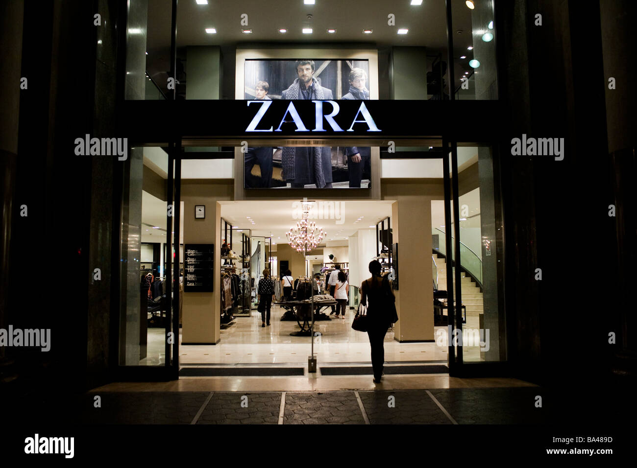 Zara shop on Passeig de Gracia town of Barcelona autonomous commnunity of  Catalonia northeastern Spain Stock Photo - Alamy