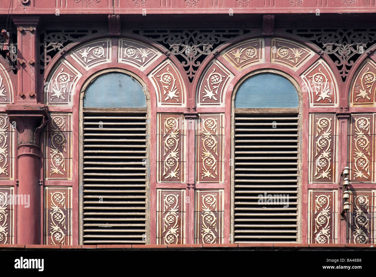Architectural detail Sant Antoni market town of Barcelona autonomous