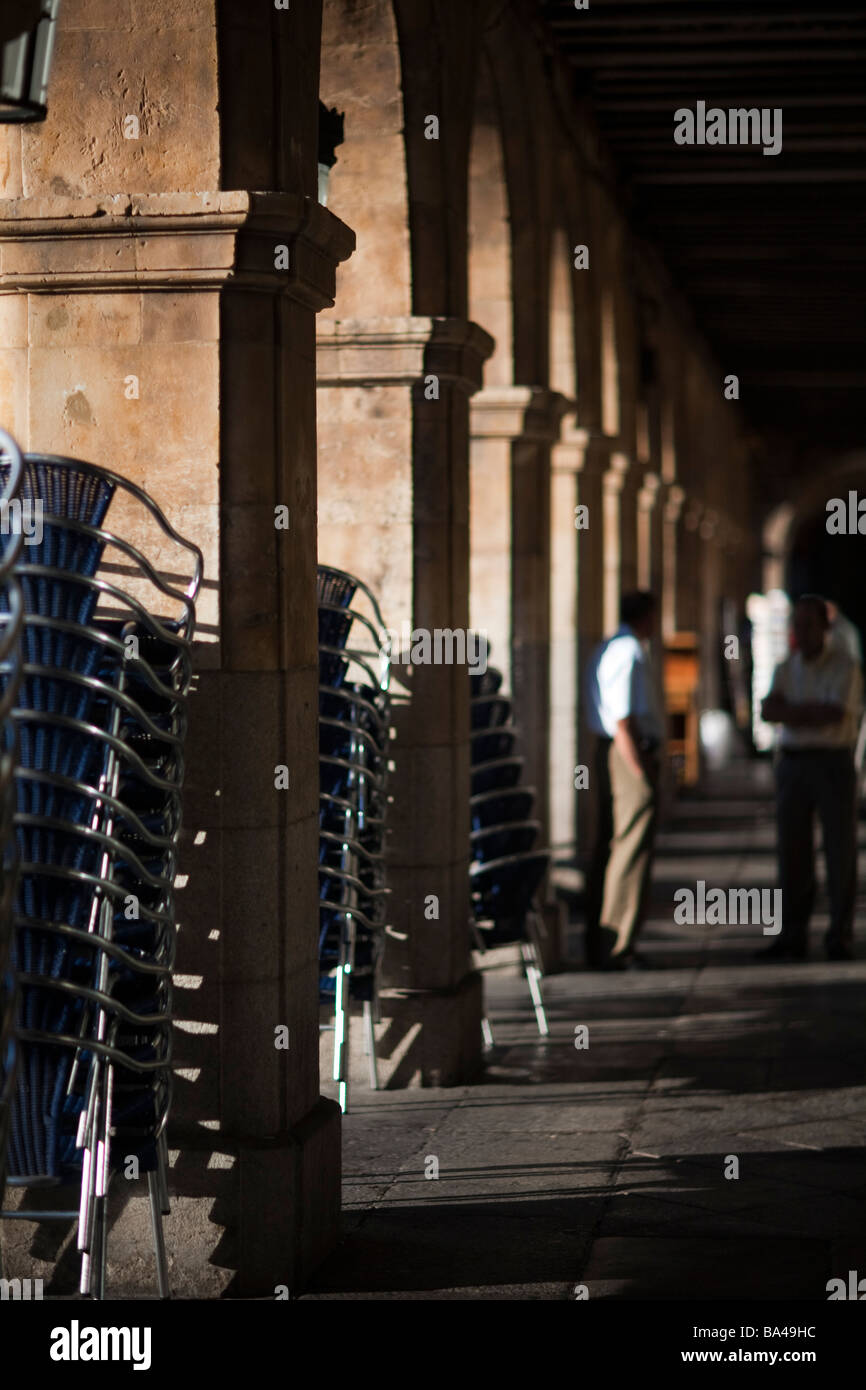 Plaza mayor arcade hi-res stock photography and images - Alamy