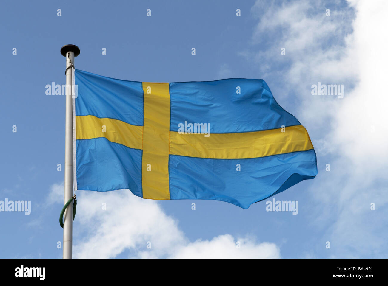 Swedish national flags hi-res stock photography and images - Alamy