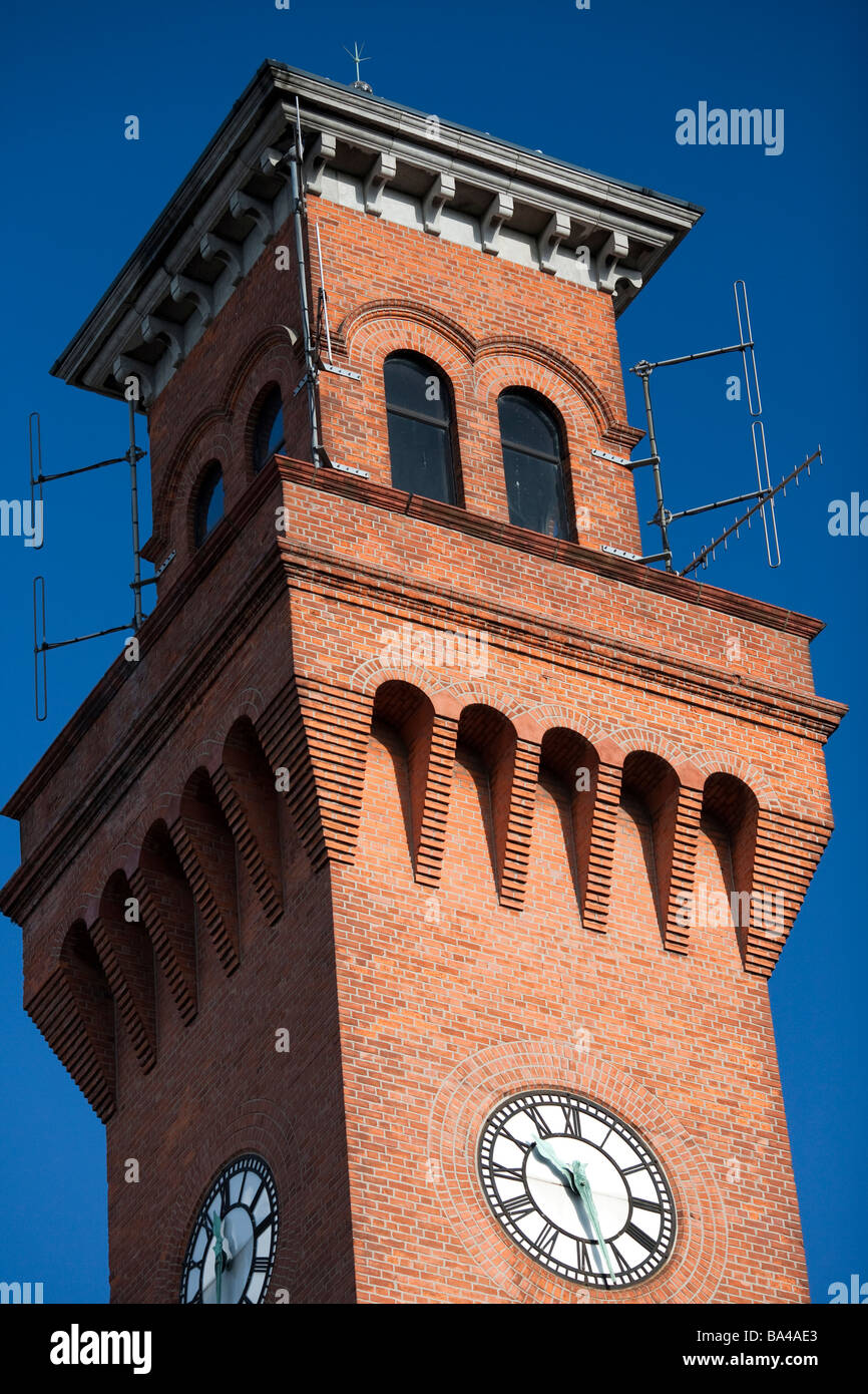 Clock Tower Pearse Street Dublin Ireland Stock Photo Alamy
