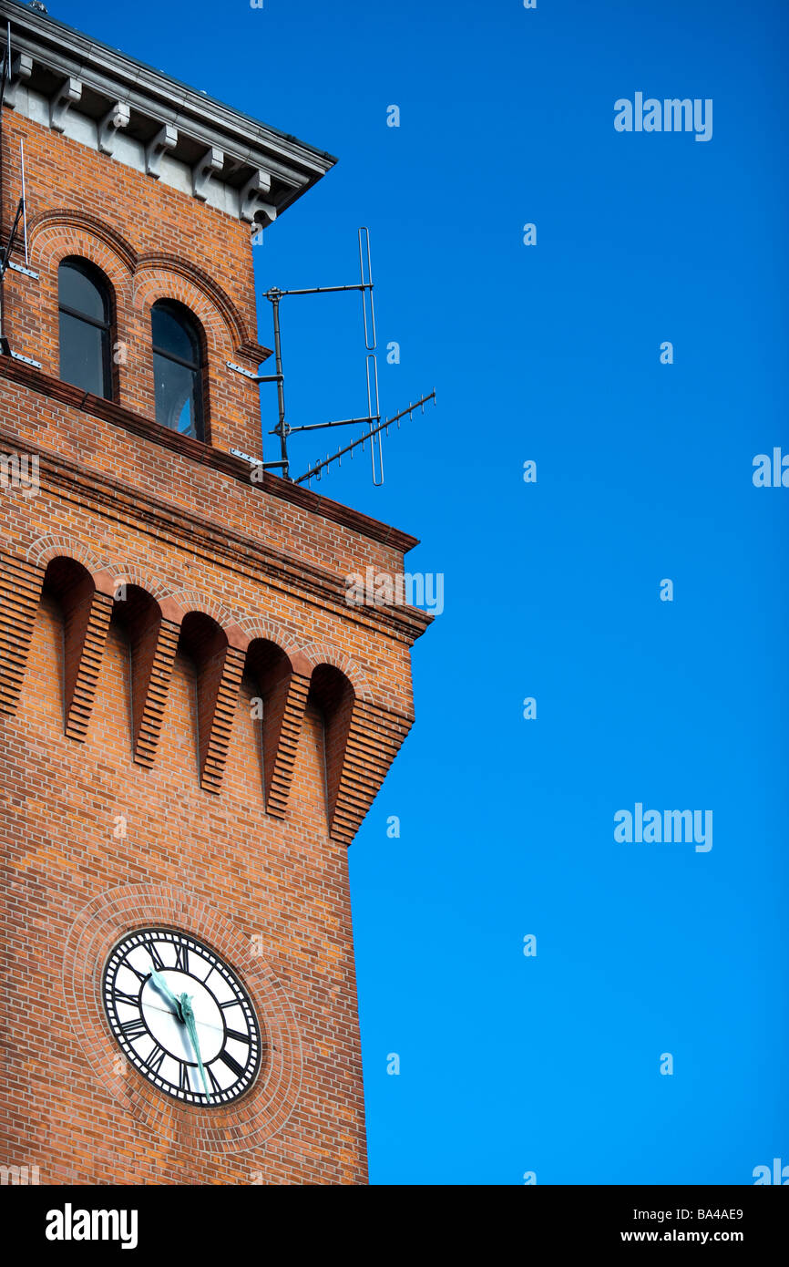 Clock Tower Pearse Street Dublin Ireland Stock Photo Alamy