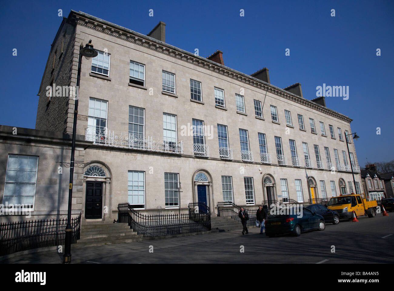 Charlemont Place row of terraces townhouses terrace The Mall Armagh City county armagh