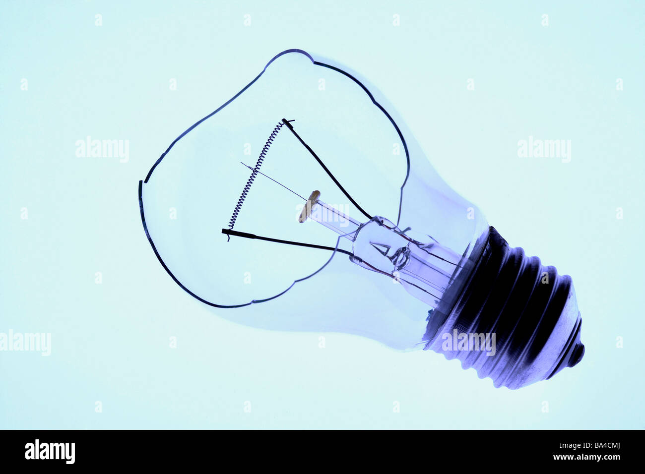 a-broken-light-bulb-stock-photo-alamy