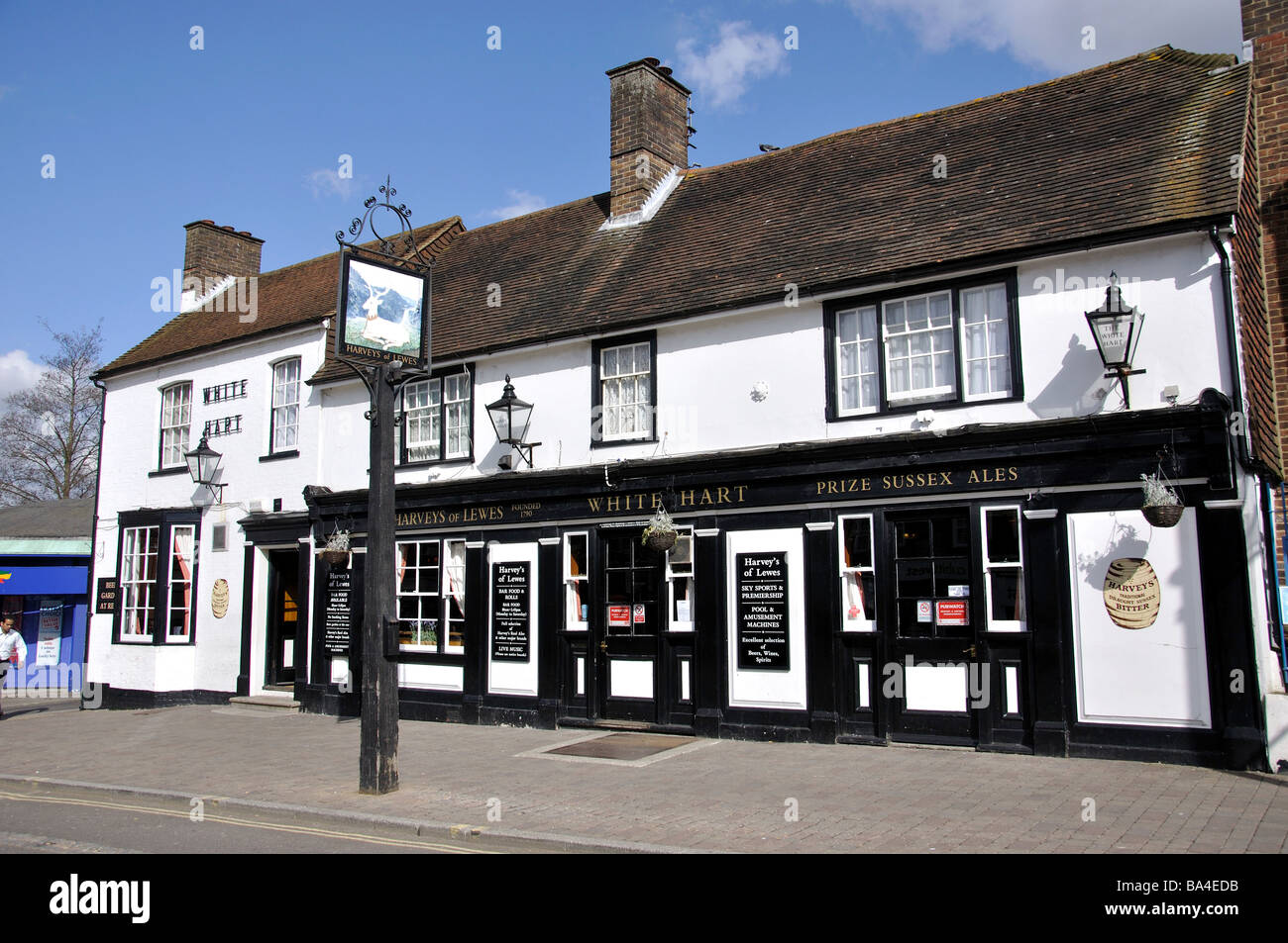 Harveys of Lewes Pub, High Street, Crawley, West Sussex, England