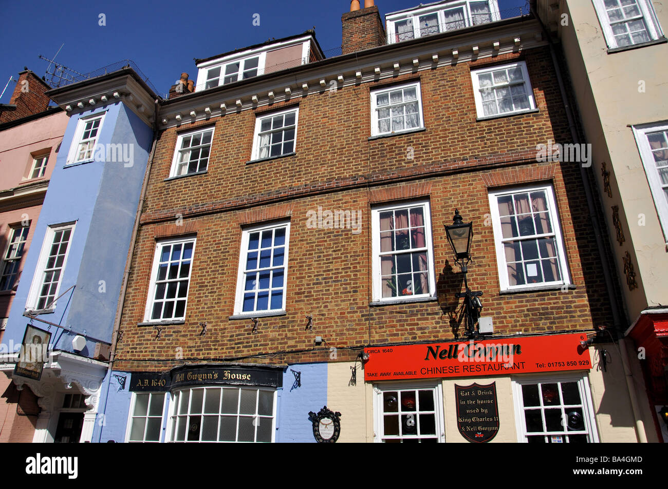 Nell Gwynn's House, Church Street, Windsor, Berkshire, England, United Kingdom Stock Photo