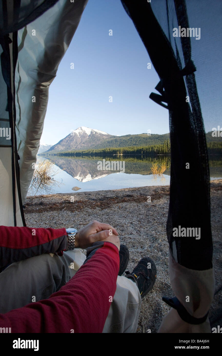 View of Lake Wenatchee from Lake Wenatchee State Park in eastern Washington  State, USA Stock Photo - Alamy, image size:866x1390