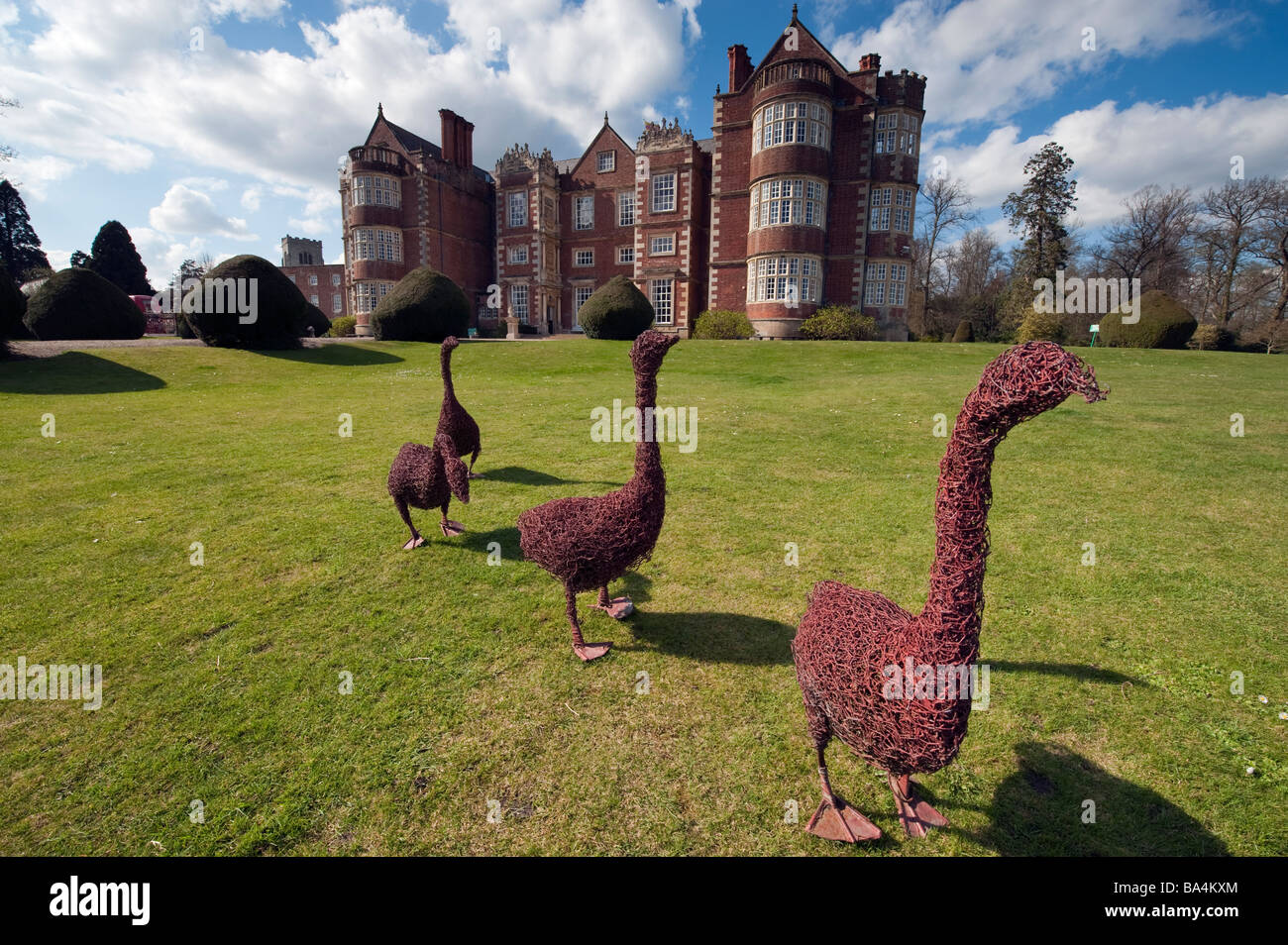 'Burton Agnes' Hall,'Burton Agnes', near Driffield, 'East Yorkshire' England 'Great Britain' Stock Photo