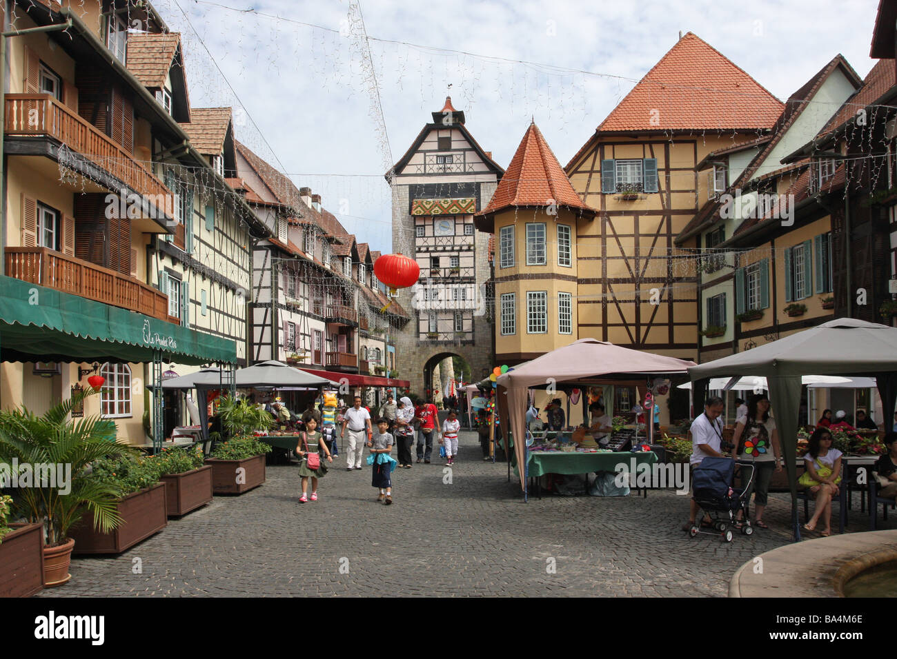 colmar tropicale replica french town Stock Photo Alamy