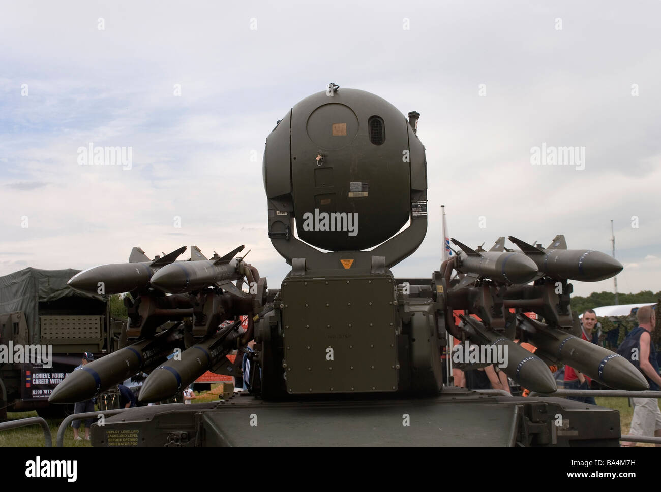 Rapier Missile System at Biggin Hill Air show Stock Photo Alamy