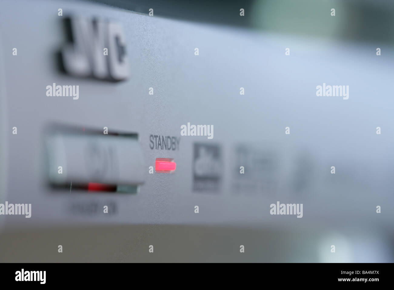 Electro-appliance on-button Standbytaste shines no property release ...