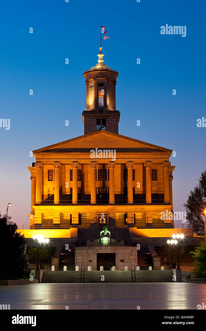 State Capitol Building Nashville Tennessee USA Stock Photo