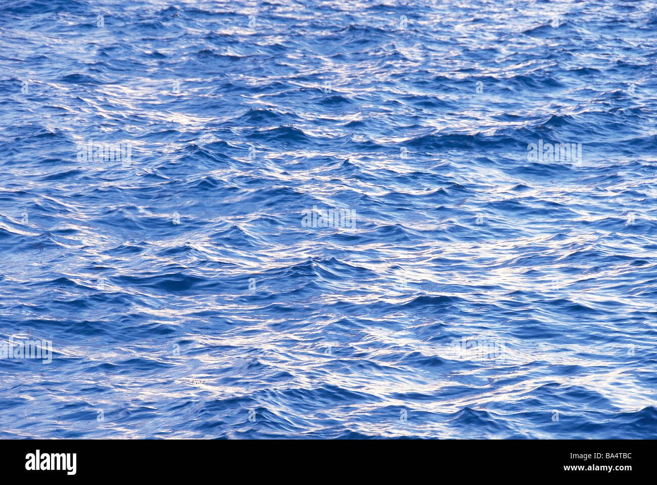 Tranquil Scene of Sea at Okinawa Prefecture,Japan Stock Photo