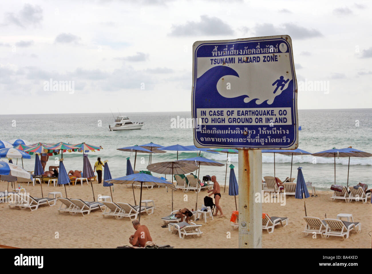 Tsunami alerts phuket