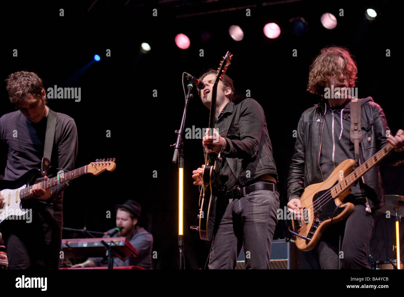 Tim Fletcher, Dave Hamelin, and Oliver Corbeil ("The Stills") performs