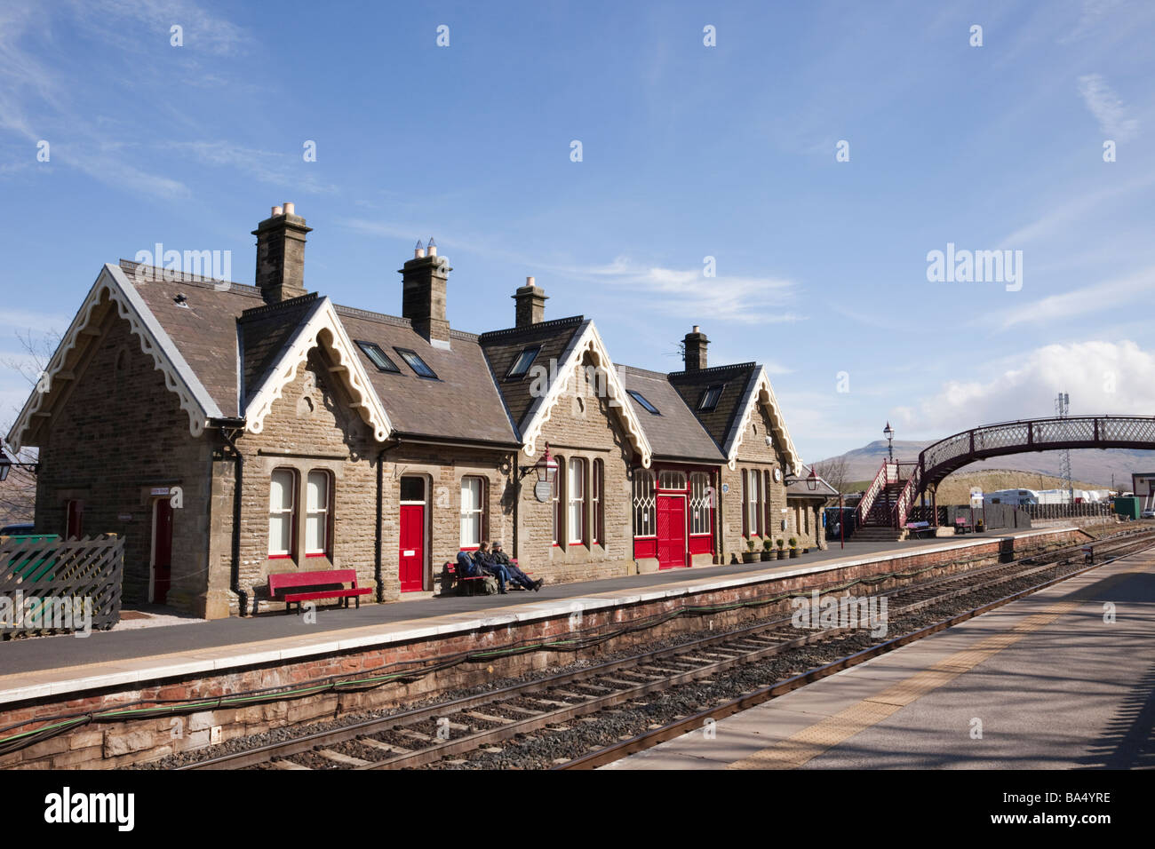 Kirkby Stephen Upper Eden Valley Cumbria England UK Europe Old train