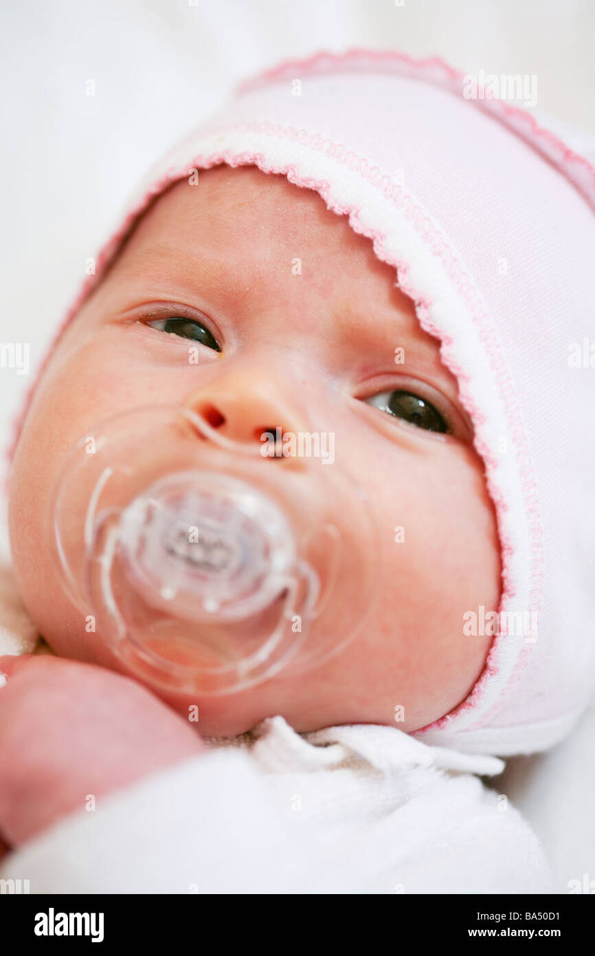 Toddler pacifier diaper hires stock photography and images Alamy