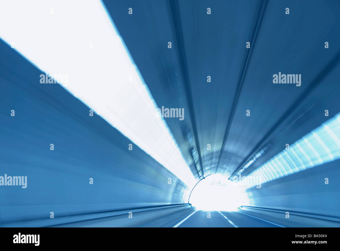 Empty Tunnel at Hokkaido,Japan Stock Photo Alamy