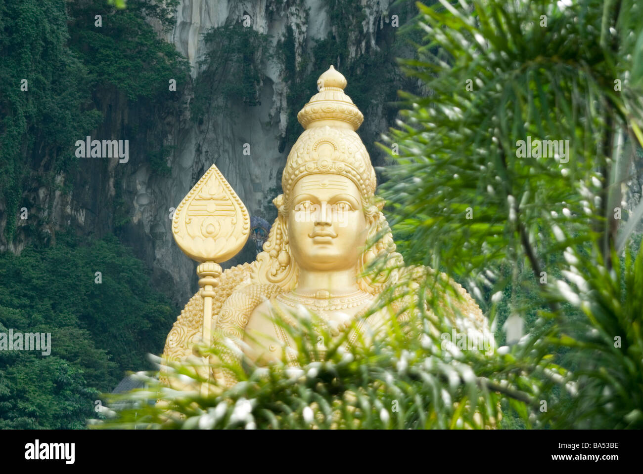 Lord Muruga statue, Batu Caves, Gombak District, Kuala Lumpur, Malaysia Stock Photo
