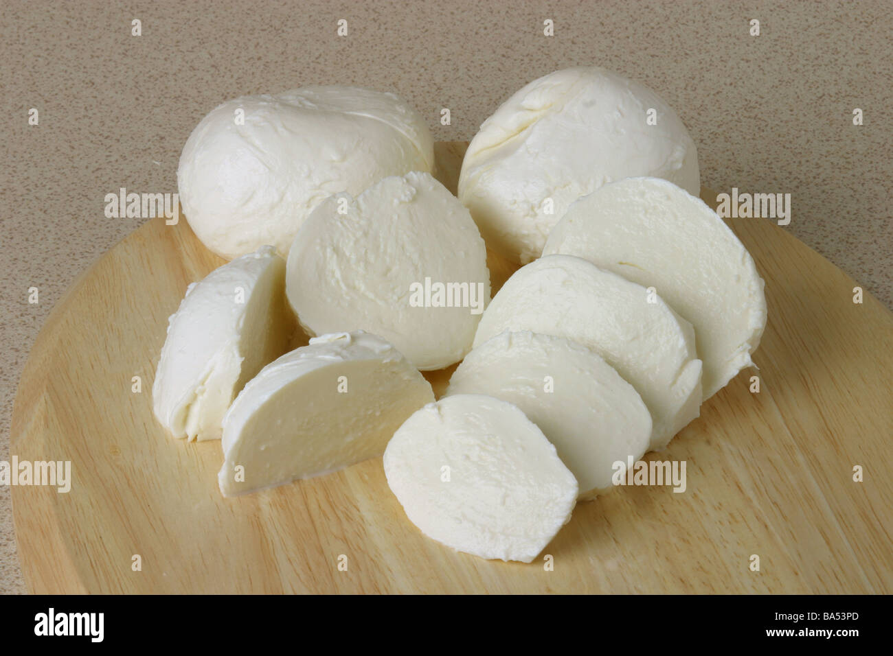 Mozzarella cheese from Italy Stock Photo Alamy