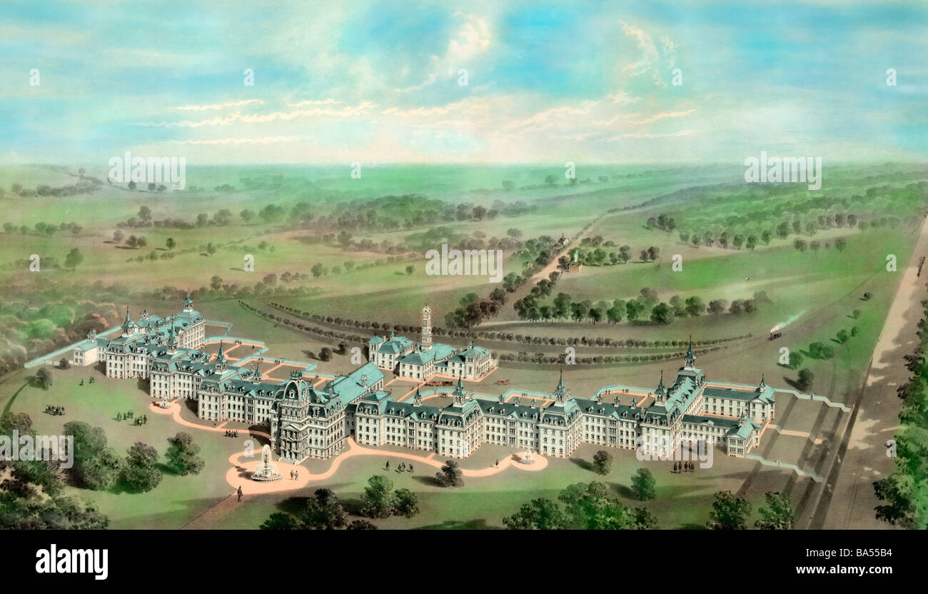 State asylum for the insane, Morristown New Jersey later known as