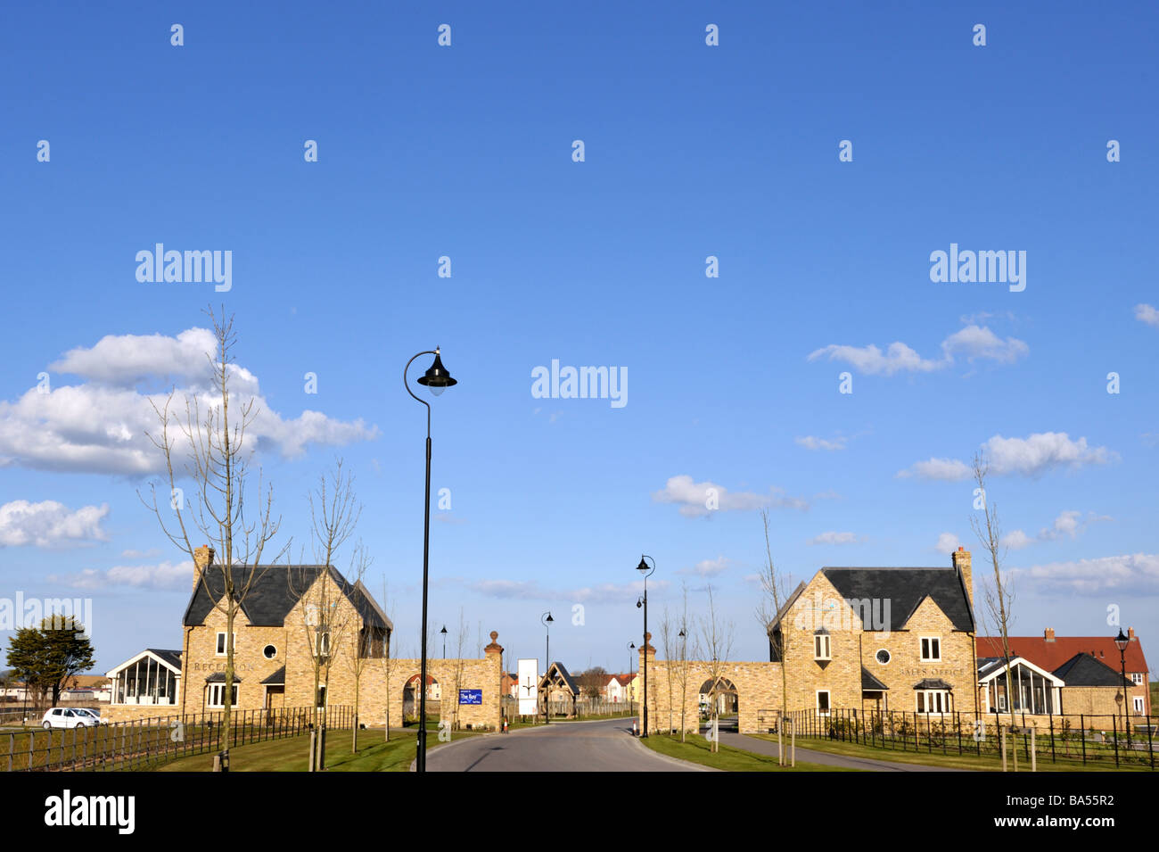 New housing estate "The Bay" at "Hunmanby Gap","North Yorkshire", England, "Great Britain