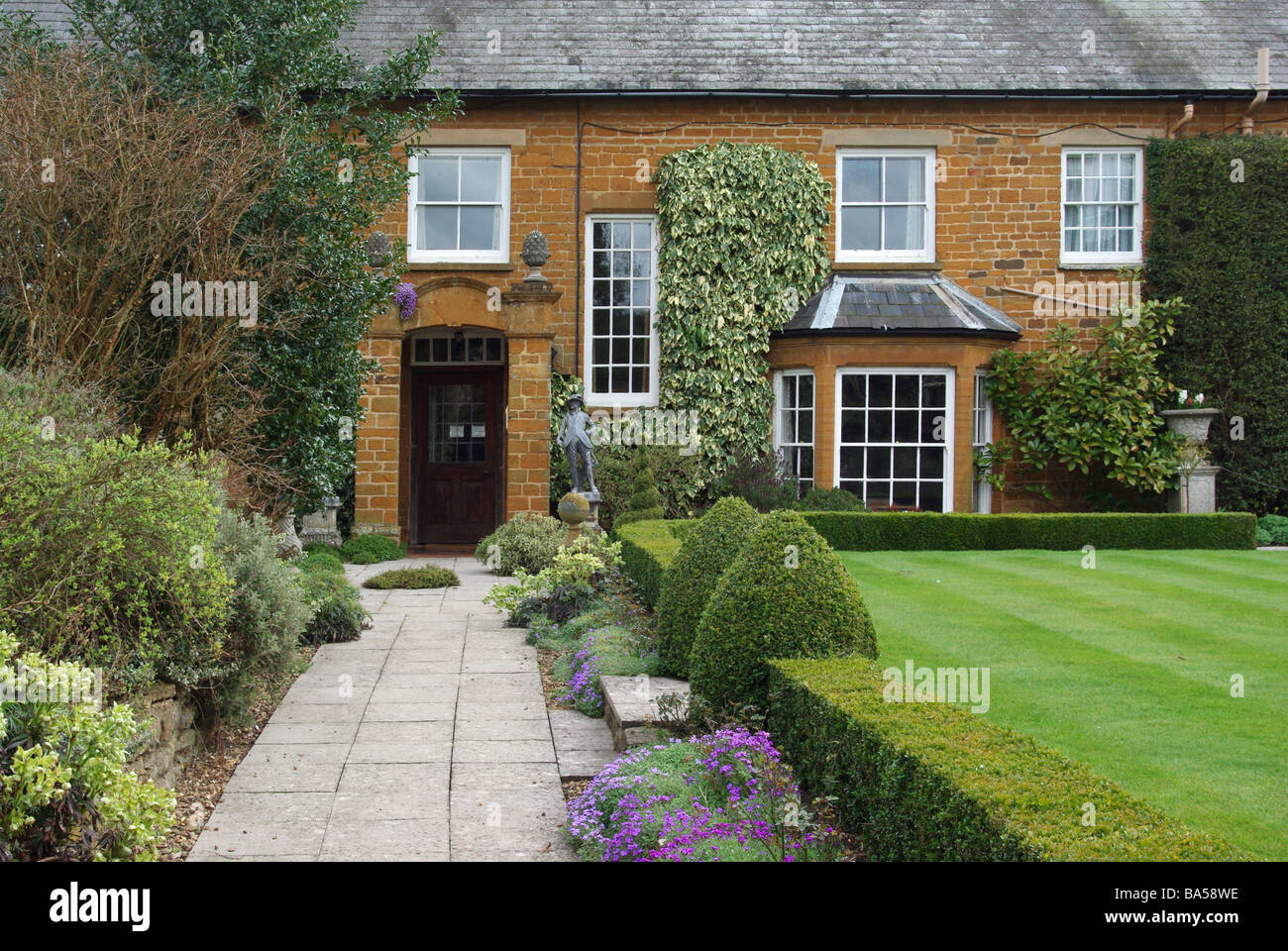 The Manor House at East Haddon, Northamptonshire UK Stock Photo Alamy